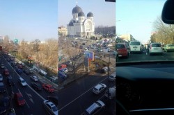 [BREAKING NEWS] Intersecţia de la Podgoria blocată de un accident pe Corneliu Coposu în dreptul Casei de Cultură a Sindicatelor (Foto)