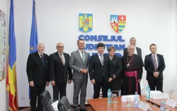 Delegaţie din Germania, în vizită oficială la Consiliul Judeţean Arad