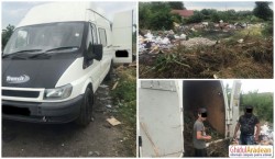 Un arădean a confundat strada Sibiului cu un coș de gunoi