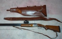 Armă de vânătoare deţinută ilegal, confiscată de poliţiştii arădeni