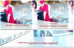 VIDEO SCANDALOS! O angajată Kaufland din Odorheiul Secuiesc refuză să servească clienţii care vorbesc în limba Română!