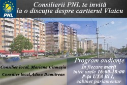 Consilierii PNL Adina Dumitrean și Mariana Cismașiu invită în fiecare marți arădenii în audiență
