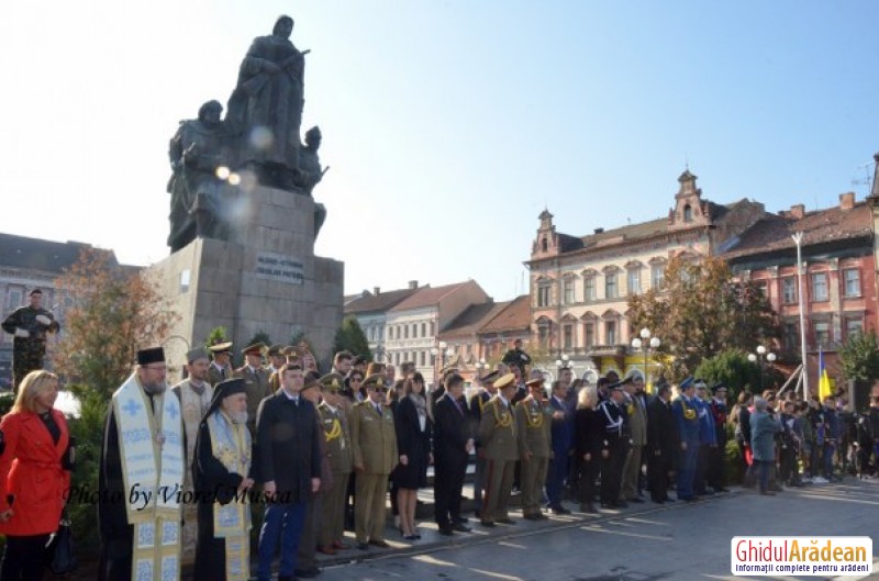Ostaşii români, comemoraţi la Arad de Ziua Armatei Române  FOTO - 39