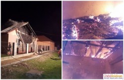 Drama unei familii din Sânmartin. Casa le-a ars ca o torţă din cauza coşului de fum!