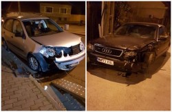 Accident rutier în apropierea Pieţei Sârbeşti din municipiul Arad