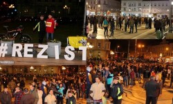 Zeci de mii de români în strada duminică seara, câteva sute şi în Arad (OPINII)