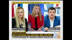 Şefa TSD Arad, declaraţii demne de noaptea minţii, la Realitatea TV. Tânăra speranţă a PSD s-a făcut de râs în întreaga ţară