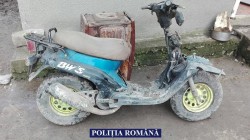 Polițiștii din Lipova au arestat un tânăr, care a furat un moped și l-a condus fără a deține permis