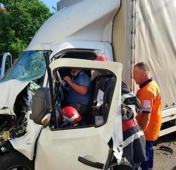 Un alt accident de circulație a avut loc în această dimineața, în centrul orașului Lipova