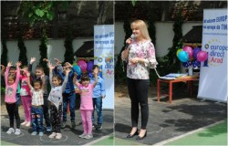 DAS Arad a sărbătorit Ziua Internațională a Copilului la Complexul Curcubeu