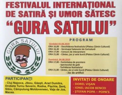 Festivalul Internaţional de Satiră şi Umor Sătesc „Gura Satului” debutează sâmbătă, la Macea

