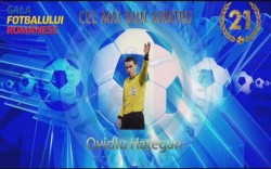 Ovidiu Hațegan, „Cel mai bun arbitru” în cadrul Galei Fotbalului Românesc 2019!