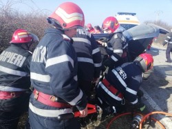 Grav accident pe autostrada A1 între Arad şi Timișoara: cinci oameni sunt încarcerați din care unul decedat!