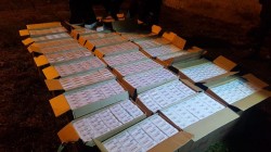 Jandarmii arădeni au confiscat 15.000 de pachete de țigări netimbrate