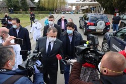 Ministrul Sănătăţii  Nelu Tătaru în vizită la Arad. Prima oprire: Spitalul Judeţean Arad - Declaraţii