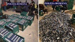 Percheziţiile de joi la traficanţii de ţigări s-au lăsat cu 4 reţineri, zece cercetaţi penal şi zeci de mii de pachete confiscate
