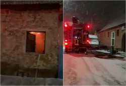 Incendiu la o casă pe Calea Timisorii în municipiul Arad