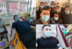 Tinerii din PNL Arad au donat sânge