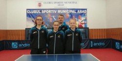 Fetele de la CSM Arad câştigă barajul şi se menţin în Superliga de tenis de masă