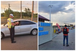 Acțiunea polițiștilor de sâmbătă seara din zona lacului Ghioroc s-a lăsat cu amenzi și permise reținute