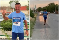 Turul României în pas de alergare 