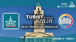 Un nou sezon de tururi ghidate gratuite la Arad – proiectul „Turist la tine acasă” revine

