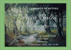 Vernisajul expoziției de pictură „Sufletul Anotimpurilor” a artistului plastic Felicia Baltă la Sala ”Clio”


