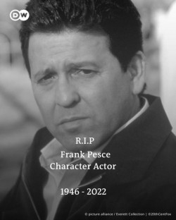 A murit Frank Pesce, actorul care a jucat în ”Rocky”, ”Beverly Hills Cop” şi ”Top Gun”
