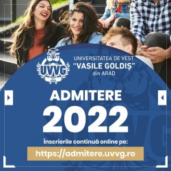 Continuă înscrierile la UVVG pentru anul universitar 2022-2023