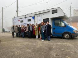 Caravana Sănătății a făcut haltă la Săvîrșin. Un proiect U.V.V.G. Arad 