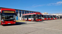 Traseele pe care circulă cele 10 autobuze electrice în Arad
