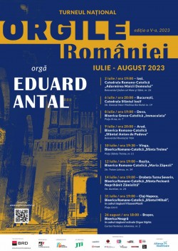 Turneul Naţional „Orgile României” ajunge la Arad și Vinga