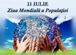 11 iulie 2022 - Ziua Mondială a Populaţiei, (World Population Day)