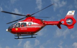 Victimă transportată de elicopterul SMURD la UPU Arad după ce un autoturism a intrat într-o casă la Seliștea de Cărand
