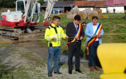 Au început lucrările pentru rețeaua de canalizare din comuna Livada