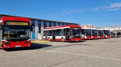 Restricții de circulație pe mai multe artere principale din municipiu în vederea amenajării stațiilor pentru autobuzele electrice