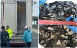 44 de percheziții în cinci județe din vestul țării inclusiv în ARAD într-un dosar  de contrabandă cu deșeuri