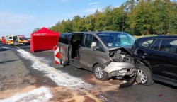 12 victime, cetățeni români, în urma unui accident pe o autostradă din Germania. Printre răniți se află și 2 copii