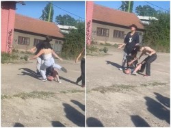 Elevă a Liceului de Artă Sabin Drăgoi din Arad umilită și bătută cu sălbăticie de colegii ei