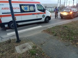 Femeie lovită pe trecerea de pietoni pe Calea Zimandului din Arad

