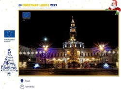 Aradul prezentat în proiectul „EU Christmas Lights 2023"