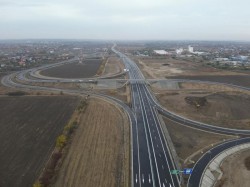 Se deschide circulației încă un ciot din autostrada de centură a Bucureștiului