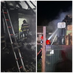 Victimă cu arsuri în urma unui incendiu izbucnit la o casă din Nadăș