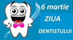 6 martie - Ziua Dentistului, o zi în care este onorat rolul stomatologilor în menținerea noastră sănătoși și zâmbitori


