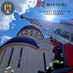 79 de intervenții ale echipajelor SMURD și 3 incendii stinse, este bilanțul misiunilor pompierilor arădeni din acest sfârșit de săptămână