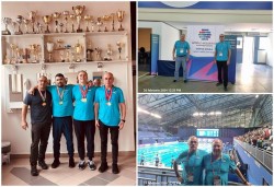 Activitate competițională intensă a înotătorilor masters de la CSM Arad 
