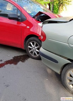 Carambol între 4 mașini la ieșirea din Aradul Nou spre Timișoara