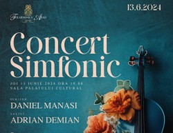 Violonistului Adrian Demian urcă pe scena Filarmonii Arad, joi 13 iunie